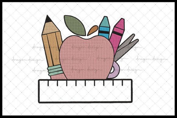 Apple Back to School Embroidery Review