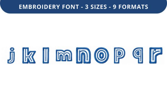 Bulky in Line Font J to R Review