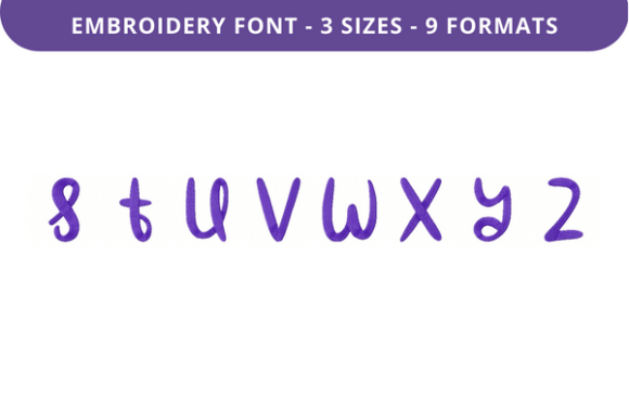 Cautiously Cuddly Font Uppercase S to Z