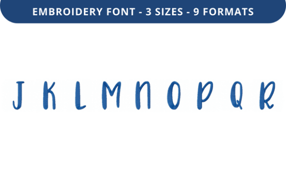 Choco Ganache Font Uppercase J to R Review