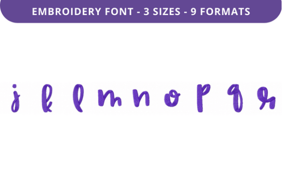 Country Garden Font J to R Review