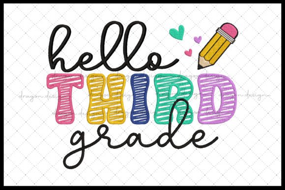 Hello Third Grade Embroidery Review