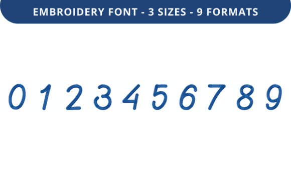 Quiet Dindle Font 0 to 9 Review