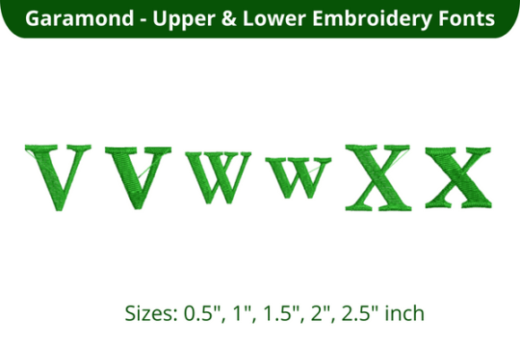 Reviewing Garamond Font VWX for Personalized Gifts