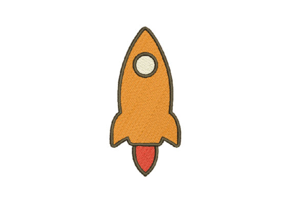 Rocket Embroidery Design Review for Small Business Merch