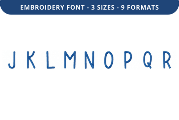 Sunny Box Font J to R: A Designer’s Real-World Embroidery Review